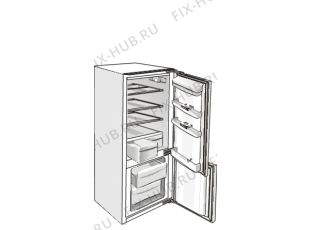 Холодильник Sibir KI231LA-R (645777, HZI2386) - Фото